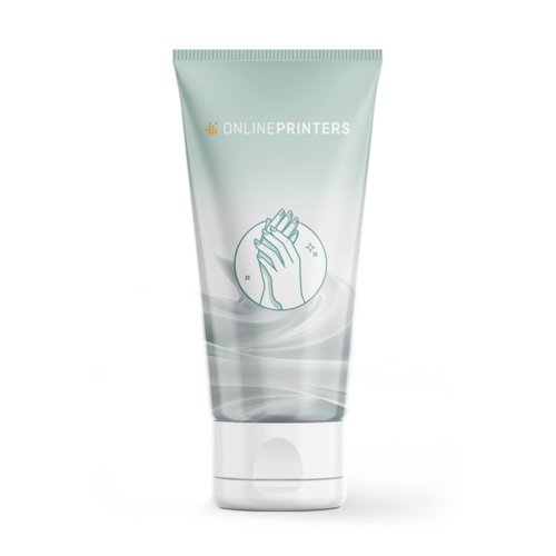 Handcreme in einer Tube mit Verschlussdeckel.