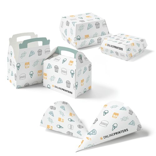 Papier-Verpackungen fr Gastronomie und Hotellerie.