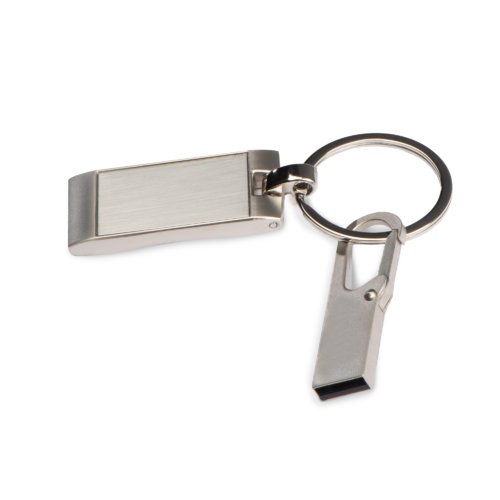 Metall-USB-Stick mit Karabinerhaken Ragusa 2