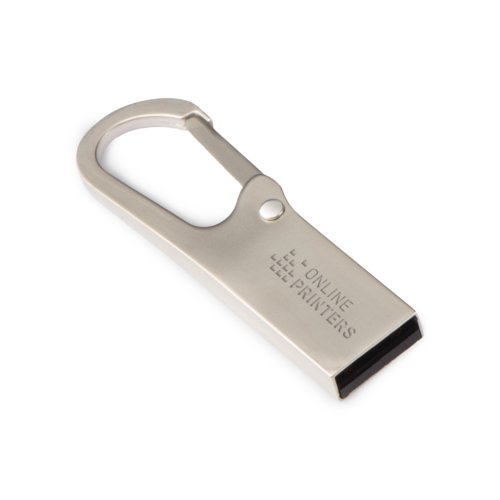 Metall-USB-Stick mit Karabinerhaken Ragusa 1
