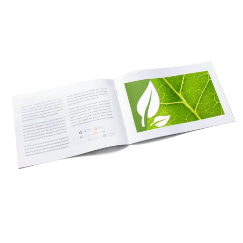 Broschüren Querformat, Öko-/Naturpapiere, DIN lang spezial 2