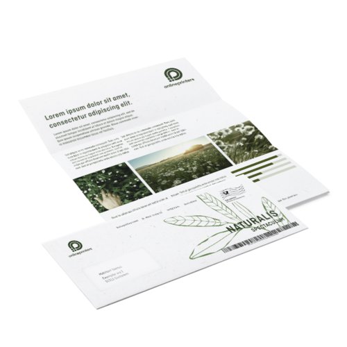 Mailings, kuvertiert und versandbereit.