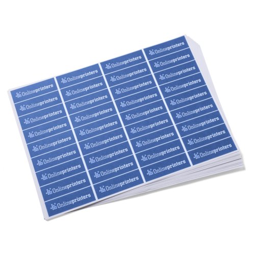 Papier-Adressaufkleber zum Beschriften und Aufkleben.