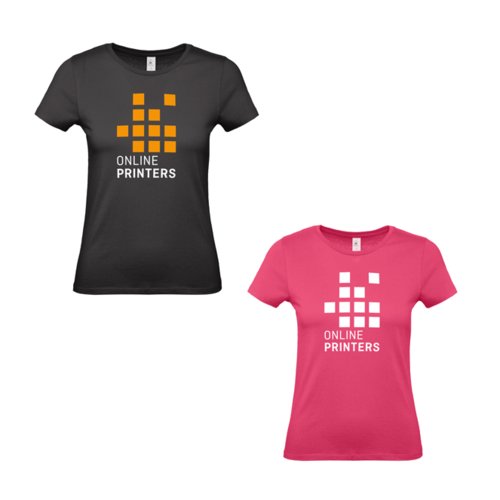 T-Shirts aus Baumwolle fr Damen mit kurzem Arm.
