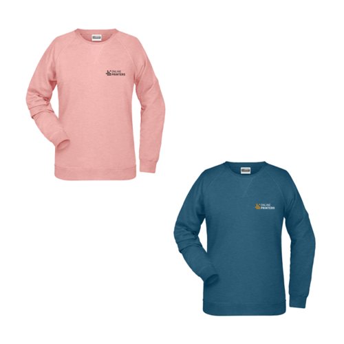 Baumwoll-Sweatshirt fr Damen.