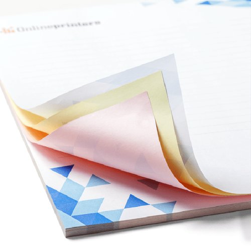Papier Durchschreibestze mit selbstdurchschreibendem Papier.