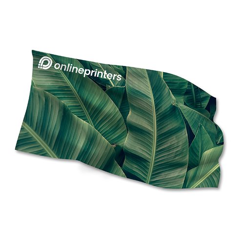 Gedruckte Stoff-Flagge mit verstrktem Saum.