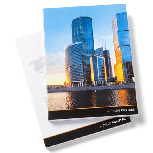 Notizblock mit Softcover-Umschlag fr Notizen.