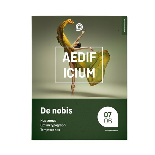 Papier-Plakate fr den Innen- und Auenbereich.