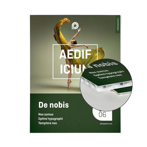 Hohlkammerplatten fr hohe Auflagen.