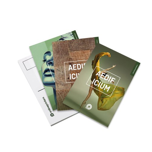 Mehrfachpackung Papier-Postkarten.