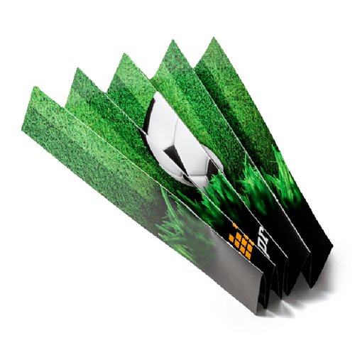 Papier-Faltf�cher mit mehreren Paneelen.
