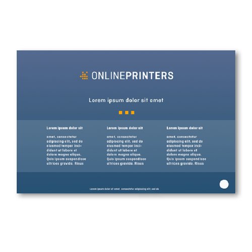 Werbeschilder aus robustem Material f�r den Innen- und Au�enbereich.