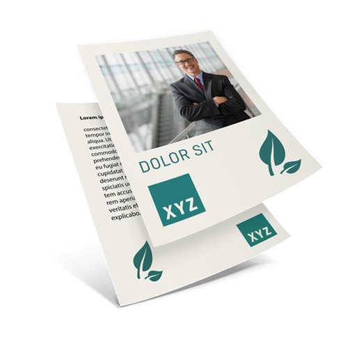 Naturfarbene Papierprodukte.