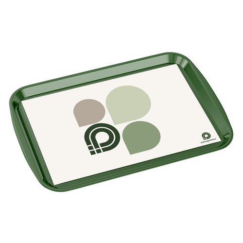 Wei�er Papiereinleger f�r Serviertablett.