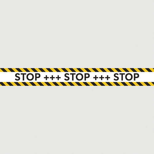 Stop (gelb-schwarz)