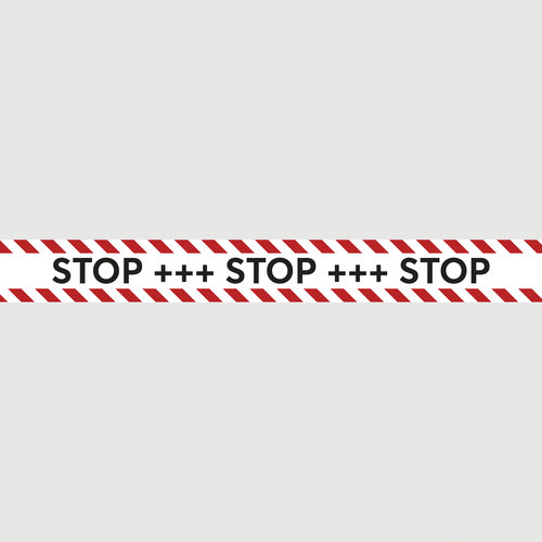 Stop (rot-weiß)