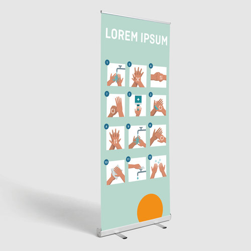 Rollup System Budget, 85,0 x 200,0 cm 1