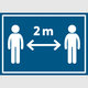 Personen 2 m (blau)